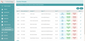 Cuentas virtuales
