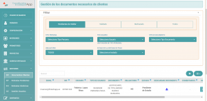 Validación documentación